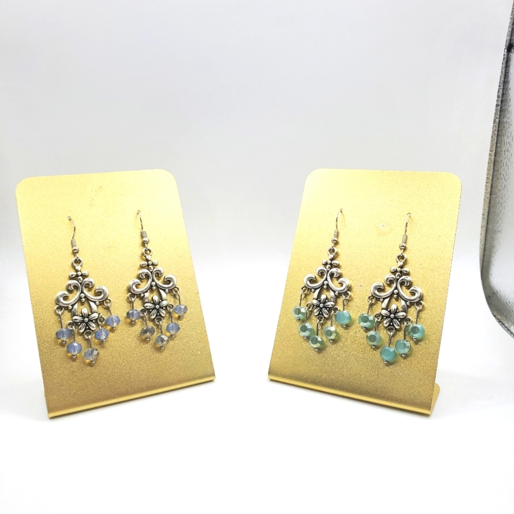 Handmade chandelier earrings